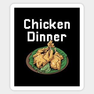 Chicken dinner foods Sticker